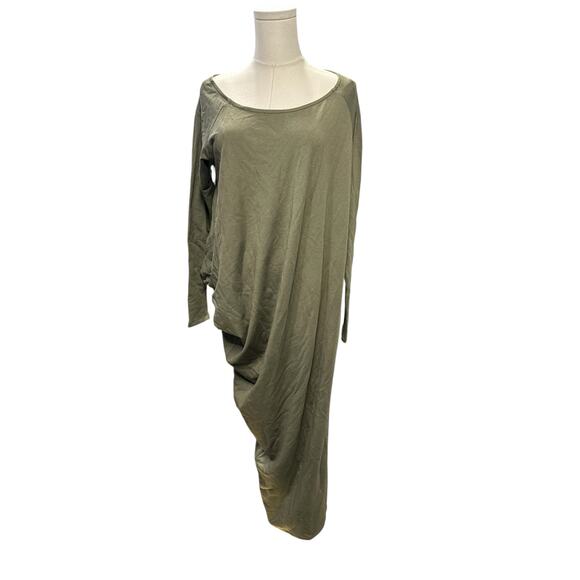Marcella NYC Kensington Dress in Olive - Picture 5 of 8